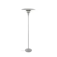 Diablo golvlampa, grå/blanksvart 149cm