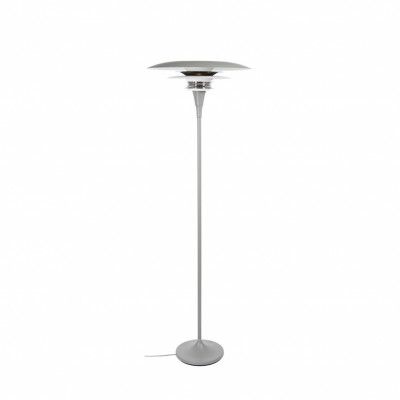 Diablo golvlampa, grå/blanksvart 149cm