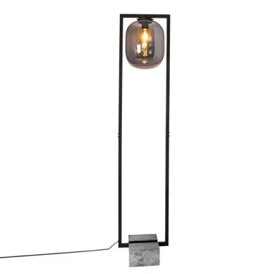 Dixton golvlampa, rökgrå 150cm