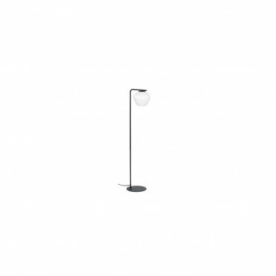 DK golvlampa, svart/opal 130cm