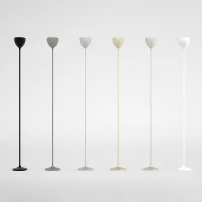 Drink F1 Golvlampa LED 2 Alu Rotaliana - Vardagsrum - Design - Metall - Med en ljuskälla