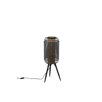 DUTCHBONE Archer golvlampa M - svart järn