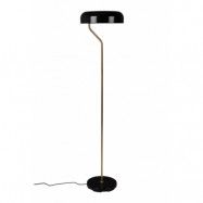 DUTCHBONE Eclipse golvlampa - svart och mässingsjärn