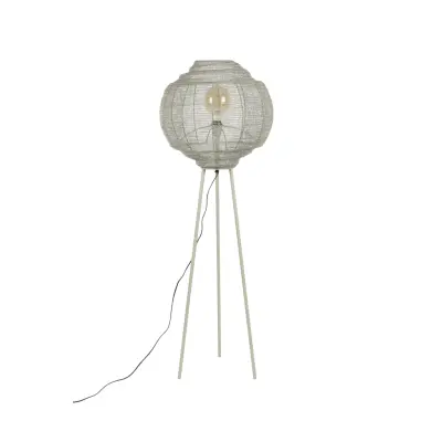 DUTCHBONE Golvlampa Meezan Sandgrå