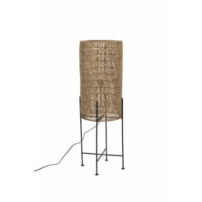 DUTCHBONE Kari golvlampa - naturjute och järn