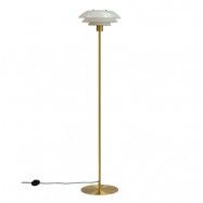 Dyberg Larsen - DL31 Golvlampa Opal/BrassDybergLarsen