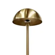 Dyberg Larsen - Menton golvlampa, mässing/marmor, höjd 140 cm