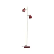 DybergLarsen - Ocean Golvlampa Mörk Röd/Mässing