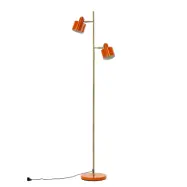 Dyberg Larsen - Ocean golvlampa, orange, höjd 160 cm, 2 lampor