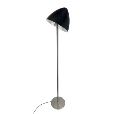 Dyberg Larsen - Oulu Golvlampa Black/Brushed SteelDybergLarsen