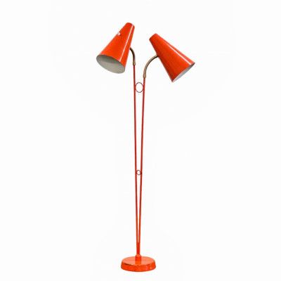 Ellie golvlampa 2-arm, orange