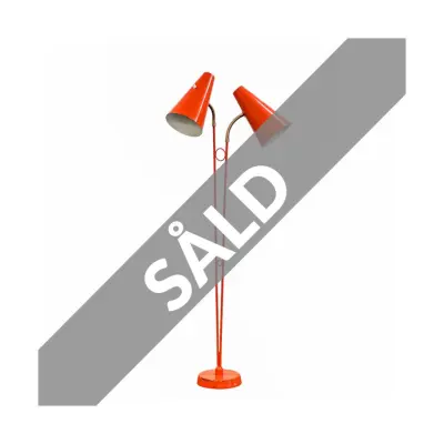 Ellie golvlampa 2-arm, orange