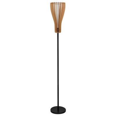 Envostar - Furn Golvlampa Black/Wood