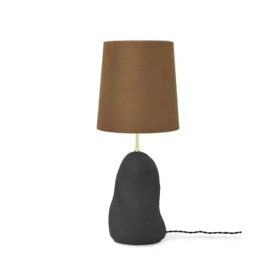 ferm LIVING - Hebe Bordslampa Medium Black/Curry