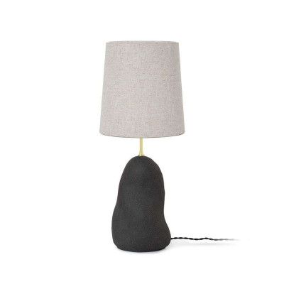 ferm LIVING - Hebe Bordslampa Medium Black/Natural