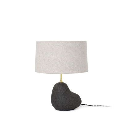 ferm LIVING - Hebe Bordslampa Small Black/Natural