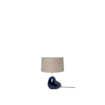 ferm LIVING - Hebe Bordslampa Small Deep Blue/Sand