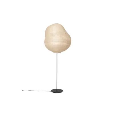 ferm LIVING - Kurbis Golvlampa Tall Natural/Svart
