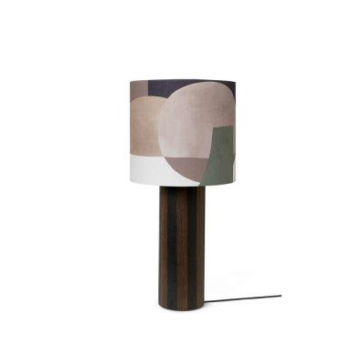 ferm LIVING - Post Golvlampa Lines/Entire