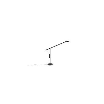 Fifty-Fifty Floor Lamp, Soft black