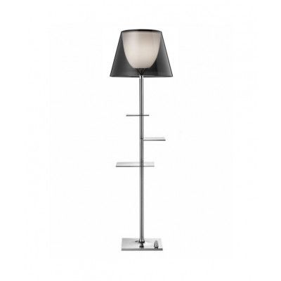 FLOS - Bibliotheque National Golvlampa Smoke