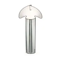 FLOS - Chiara F Golvlampa Stainless Steel