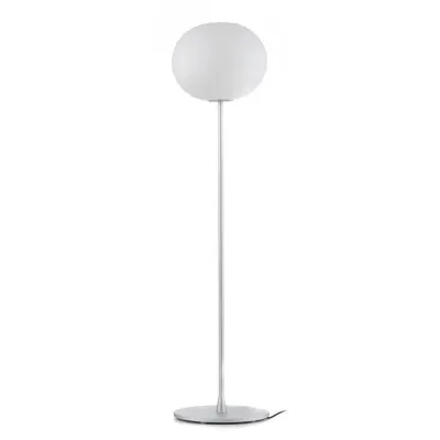 FLOS - Glo-Ball F1 Golvlampa Silver