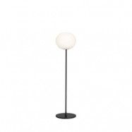 Flos - Glo-Ball F1 Golvlampa Matt Black/Opal