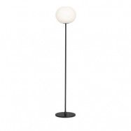 Flos - Glo-Ball F2 Golvlampa Matt Black/Opal