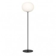 Flos - Glo-Ball F3 Golvlampa Matt Black/Opal