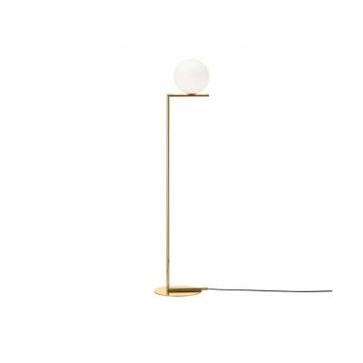 FLOS - IC F1 Golvlampa 24K Gold