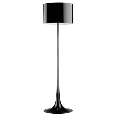 FLOS - Spun Light Golvlampa Svart