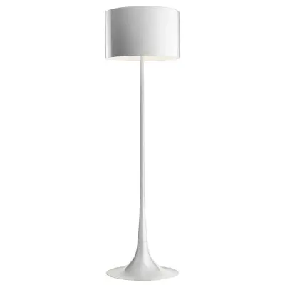 FLOS - Spun Light Golvlampa Vit