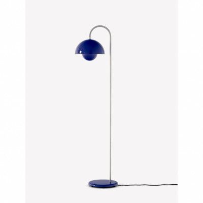 Flowerpot golvlampa VP12 Cobalt Blue