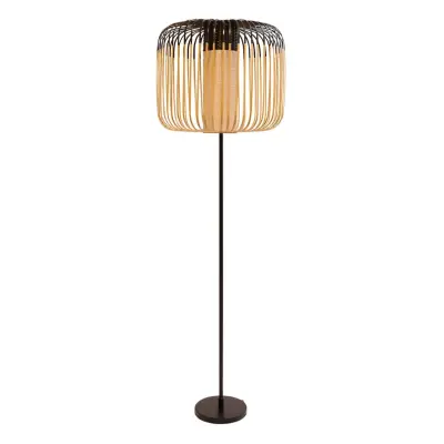 Forestier - Bamboo Golvlampa Black