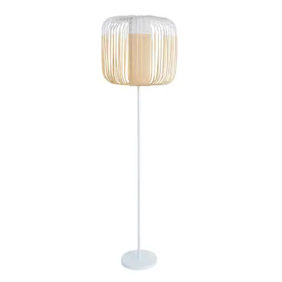 Forestier - Bamboo Golvlampa White