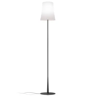 Foscarini - Birdie Easy Reading Golvlampa Black