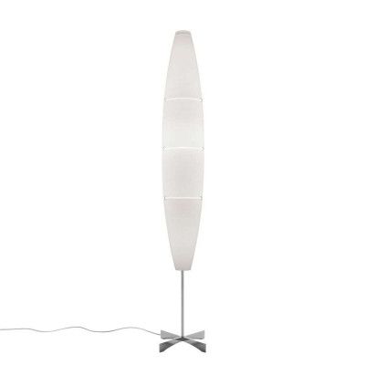 Foscarini - Havana Golvlampa On/Off Chromed White