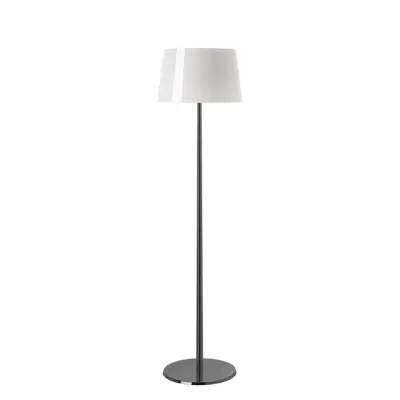 Foscarini - Lumiere XXL Golvlampa Svart Krom/Vit