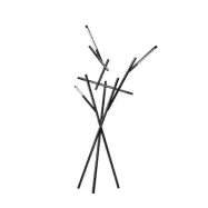 Foscarini - Tuareg Golvlampa Svart Krom