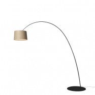 Foscarini - Twiggy Elle Wood Golvlampa MyLight Svart