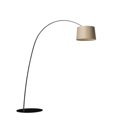 Foscarini - Twiggy LED Golvlampa Black/Wood