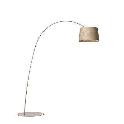 Foscarini - Twiggy LED Golvlampa Greige/Wood