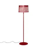 Foscarini - Twiggy Grid Lettura Utomhus Golvlampa Carminio