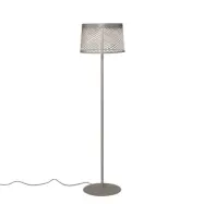 Foscarini - Twiggy Grid Lettura Utomhus Golvlampa Greige