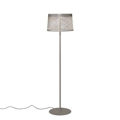 Foscarini - Twiggy Grid Lettura Utomhus Golvlampa Greige