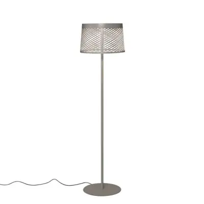 Foscarini - Twiggy Grid Lettura Utomhus Golvlampa Greige