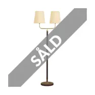 Fred golvlampa 2-arm, mässing