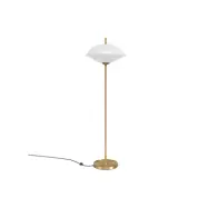 FRITZ HANSEN - Clam Golvlampa Opal/Brass
