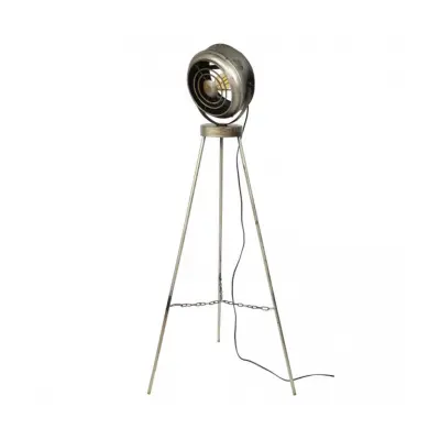 FURBO golvlampa - silver